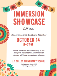 Spanish Immersion Showcase